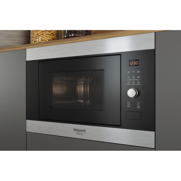 Micro-ondes encastrable ariston Hotpoint  inox MF25G IX HA